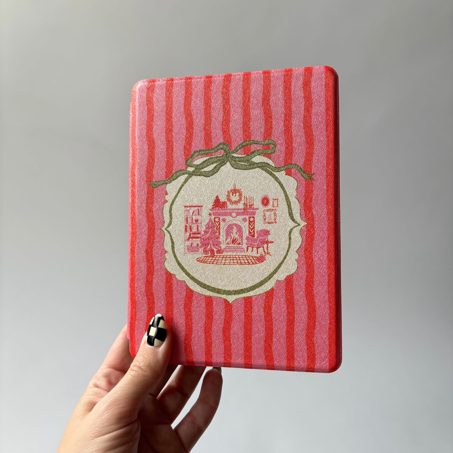 Candy Cane Cottage Kindle Case