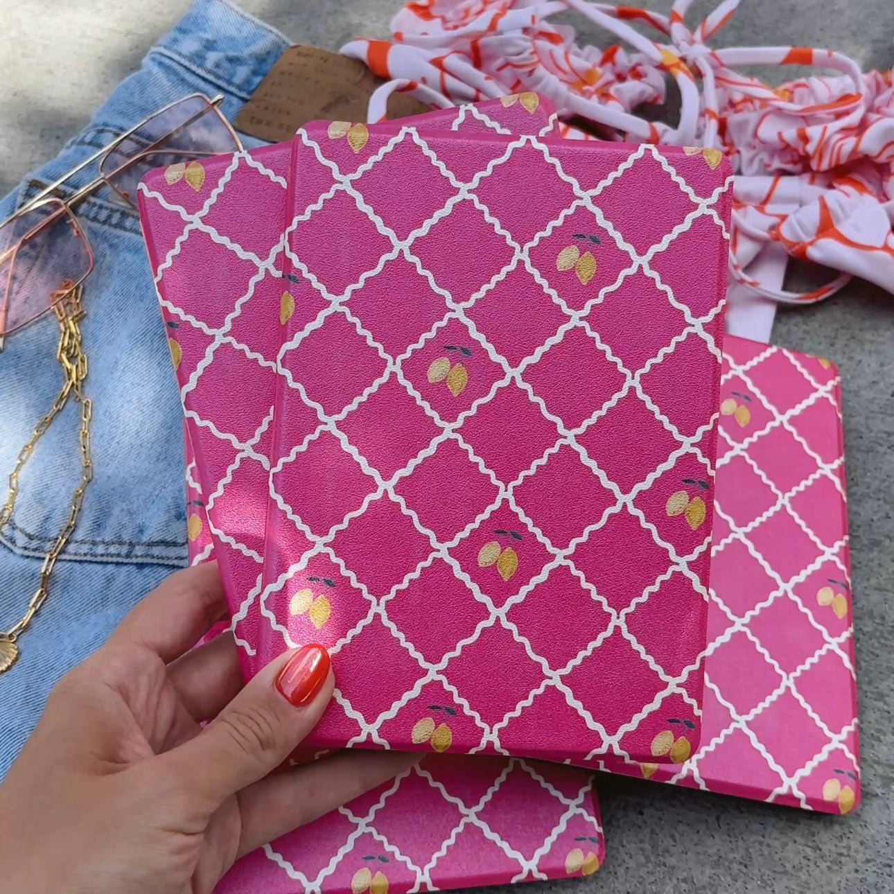 Pink Lemonade Kindle Case