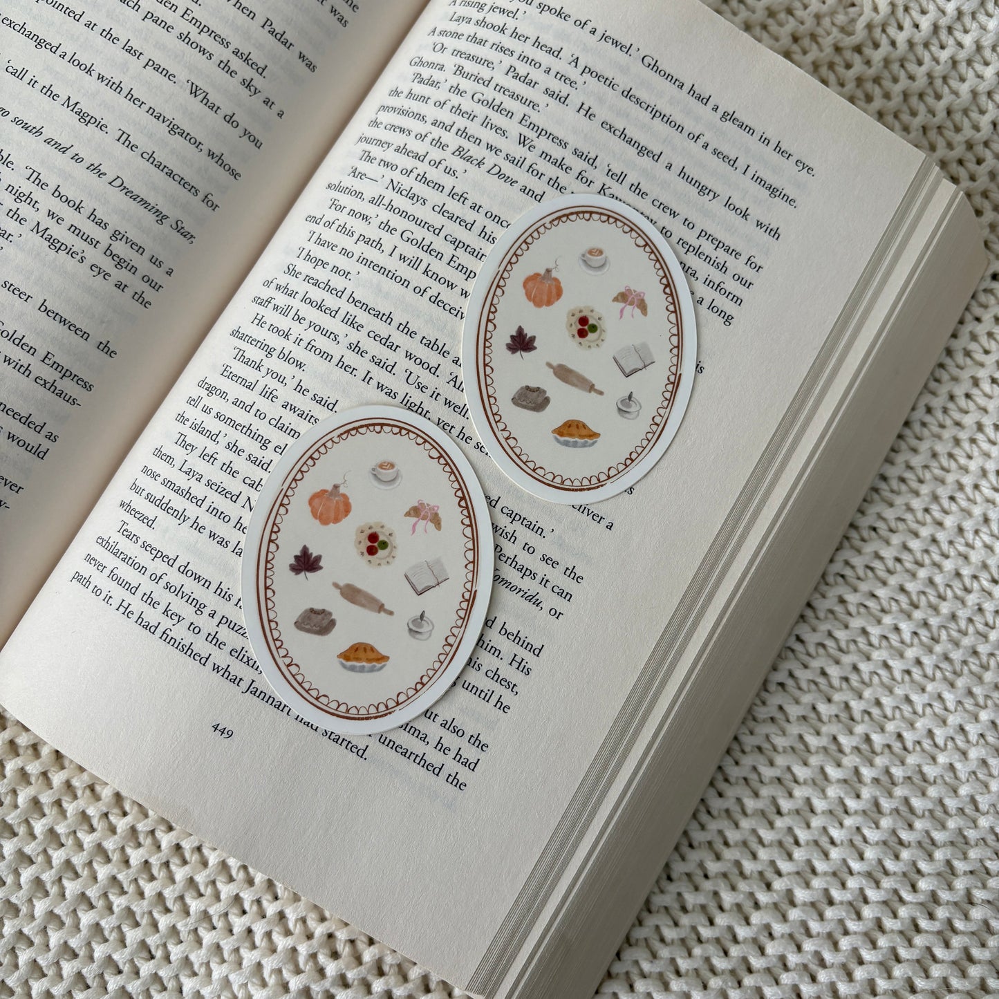 Autumn Pantry Sticker