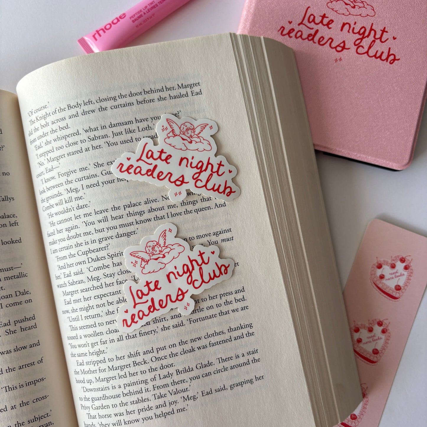 Late Night Readers Sticker