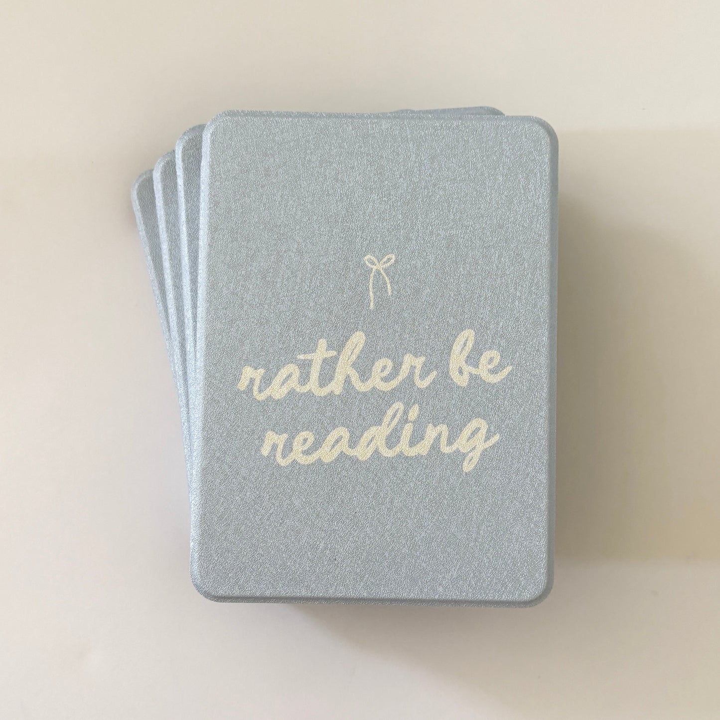 Rather Be Reading Blue Kindle Case