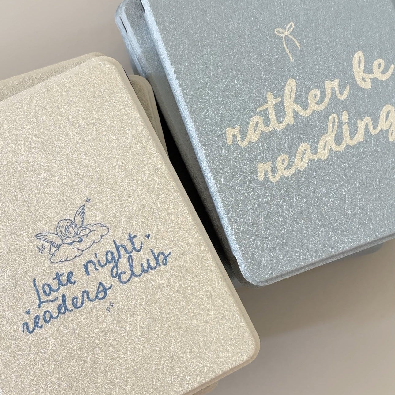 Late Night Readers Blue Kindle Case