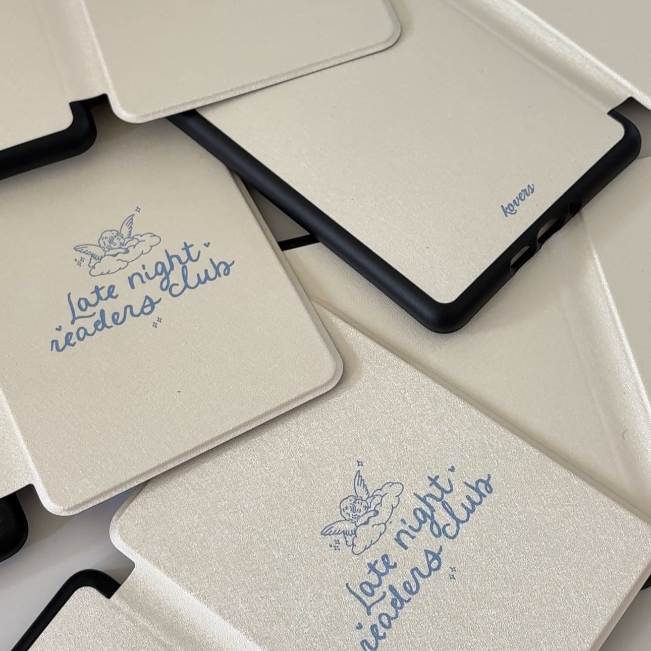 Late Night Readers Blue Kindle Case