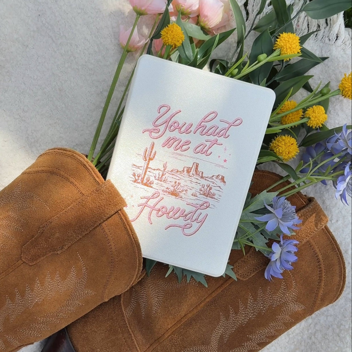 Had Me At Howdy Kindle Case