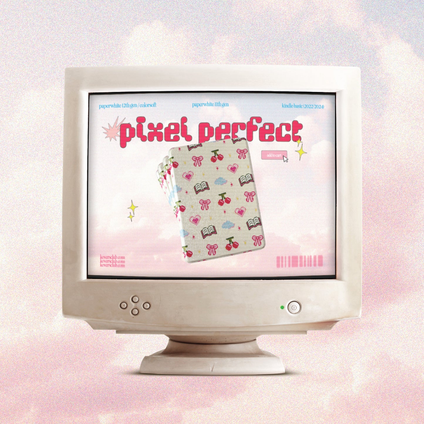 Pixel Perfect Kindle Case