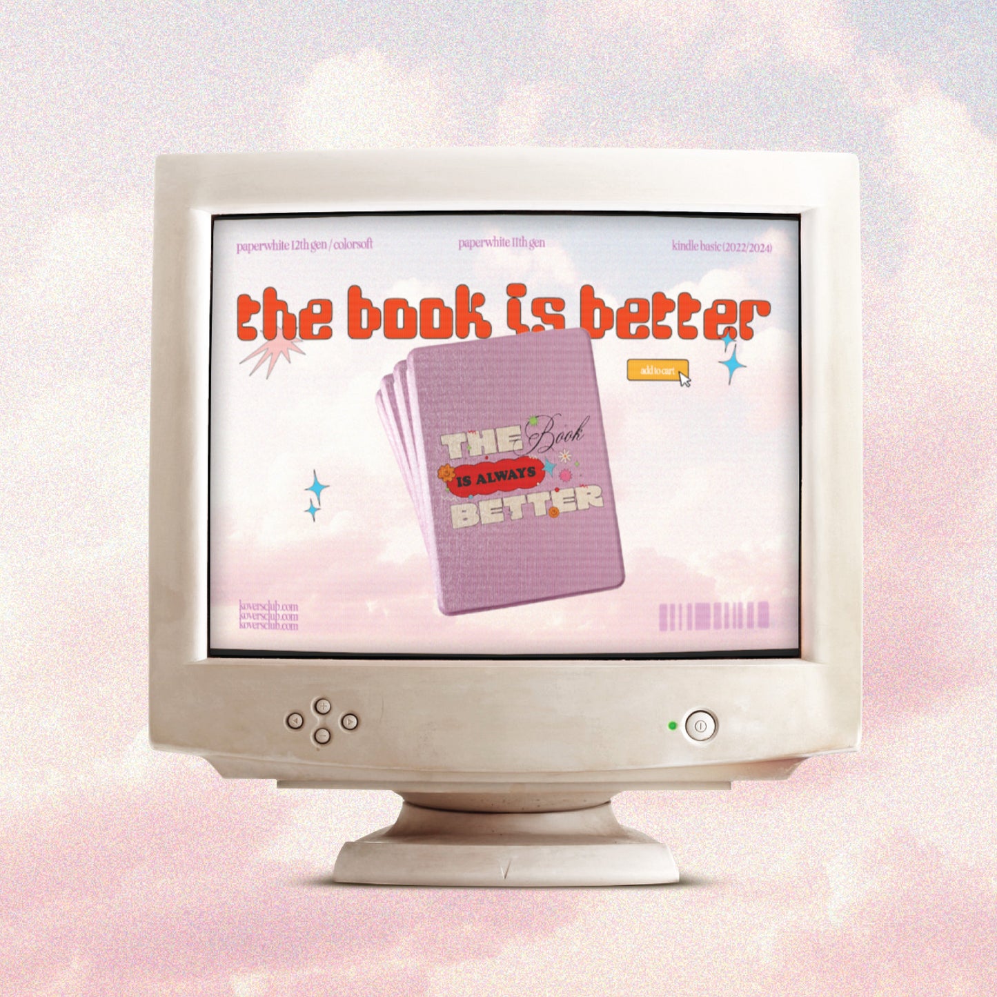 The Book is Better Kindle Case