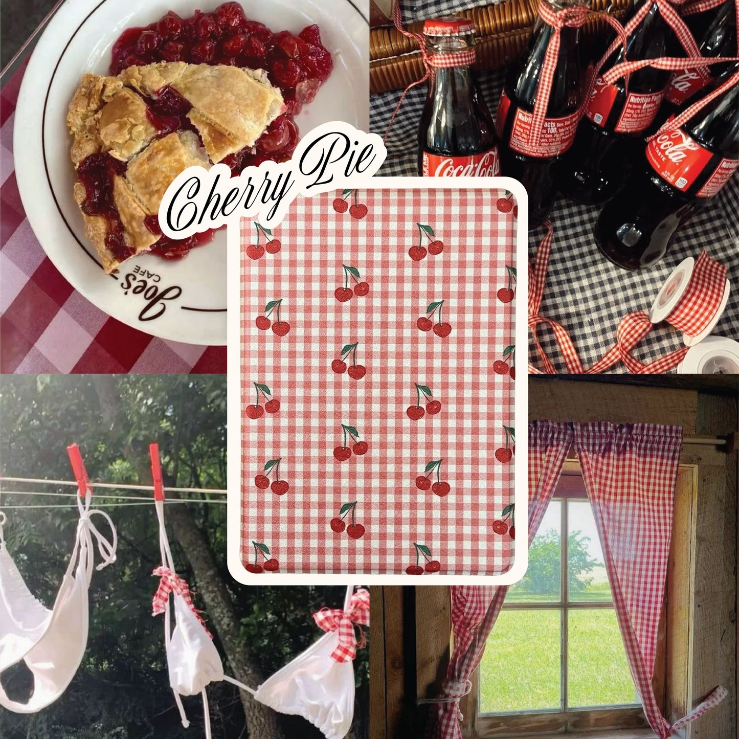 Cherry Pie Kindle Case