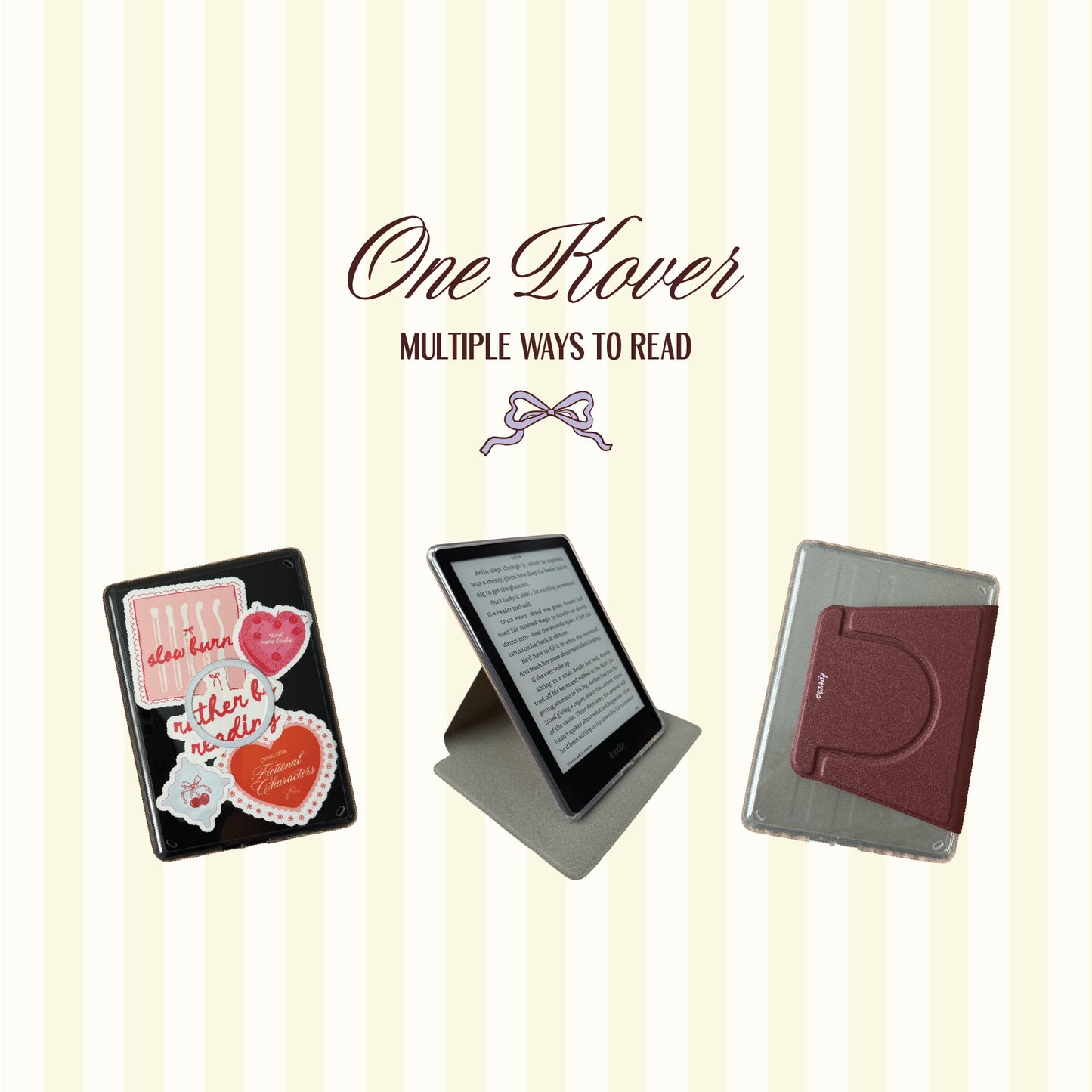 Chocolate Book Club Detachable Kindle Case