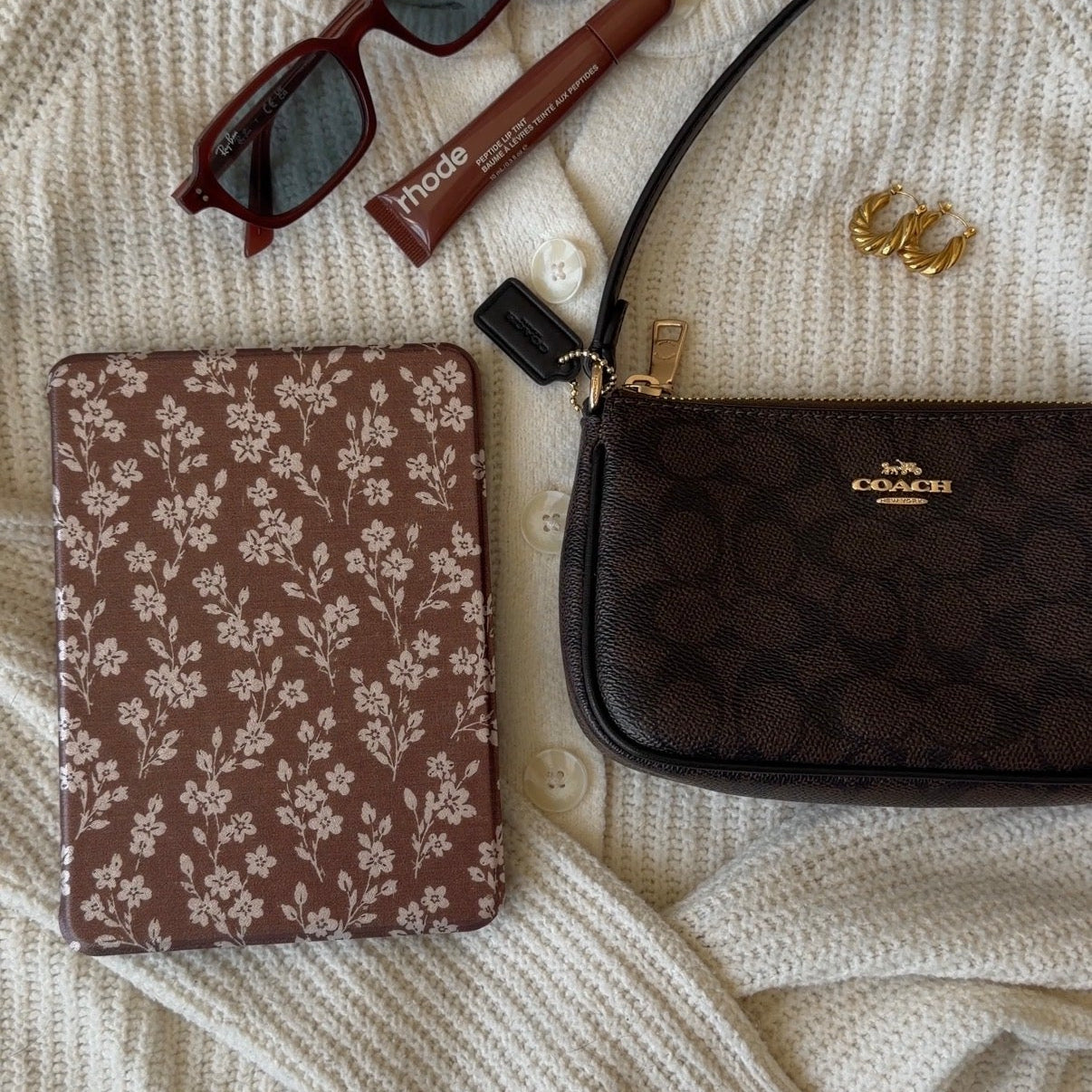 October Blooms Kindle Case