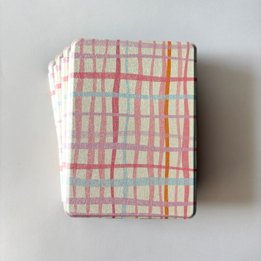 Pastel Plaid Kindle Case