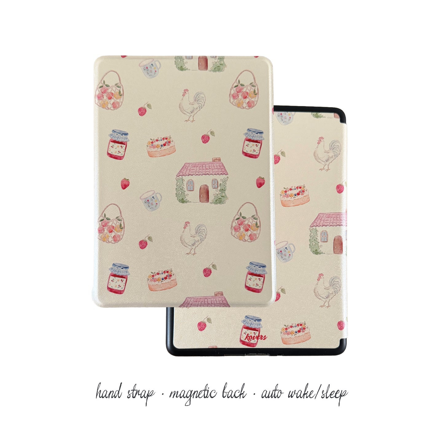 Country Cottage Kindle Case