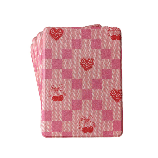 Cherry Checkmate Kindle Case