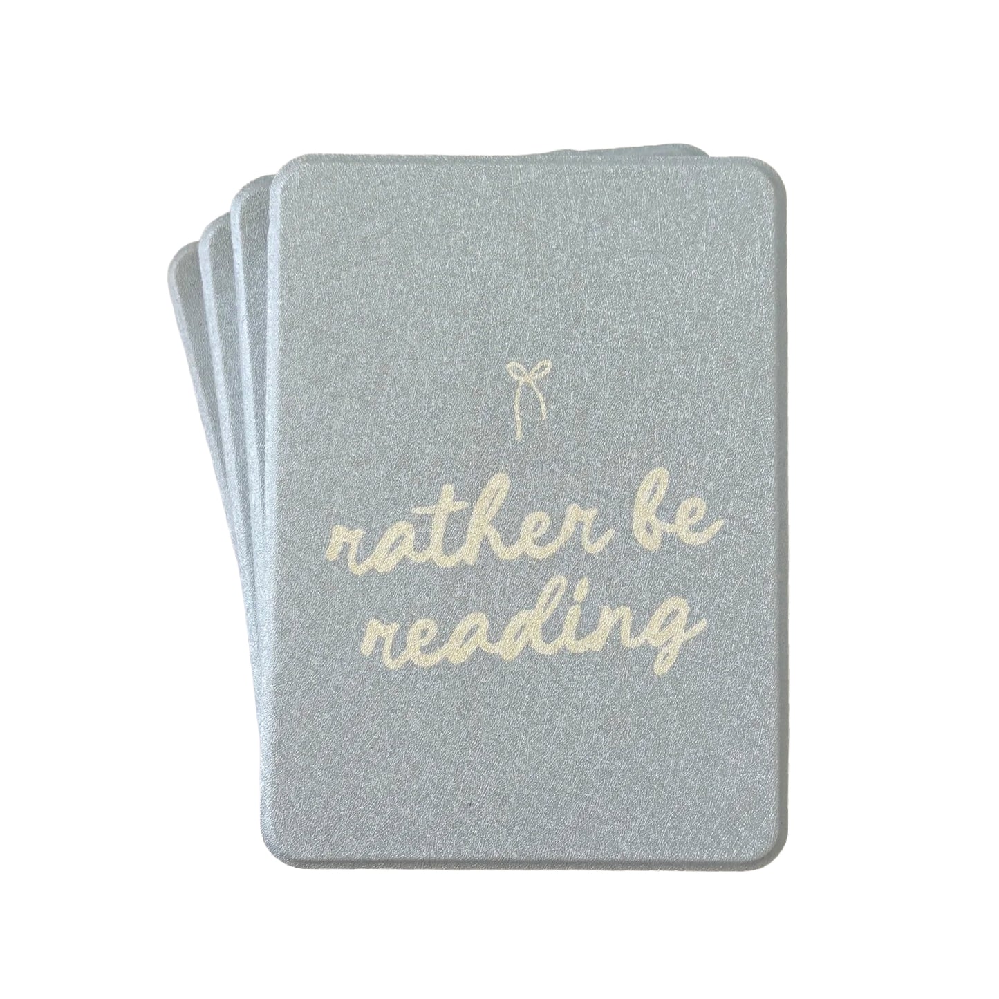 Rather Be Reading Blue Kindle Case